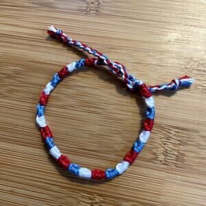 Calla Woven Bracelet anklet trendy comfortable tie embroidery thread woven gift